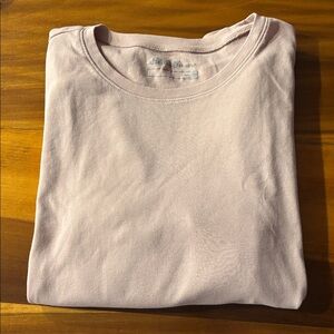 Eddie Bauer women’s 2XL (fits like XL) long sleeve tee, pale pink
